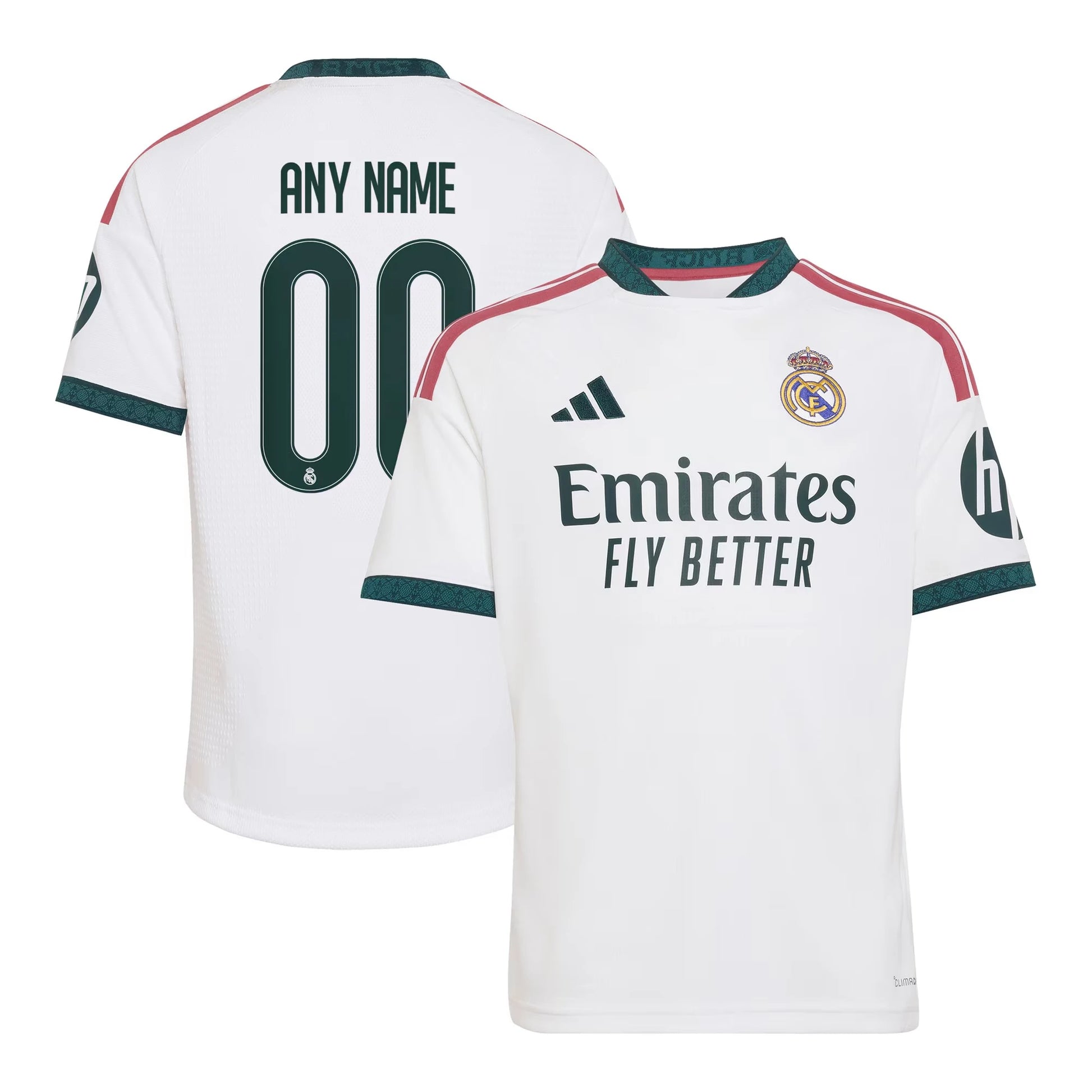 White Real Madrid 2026/27 Home Kids Replica Custom Jersey 