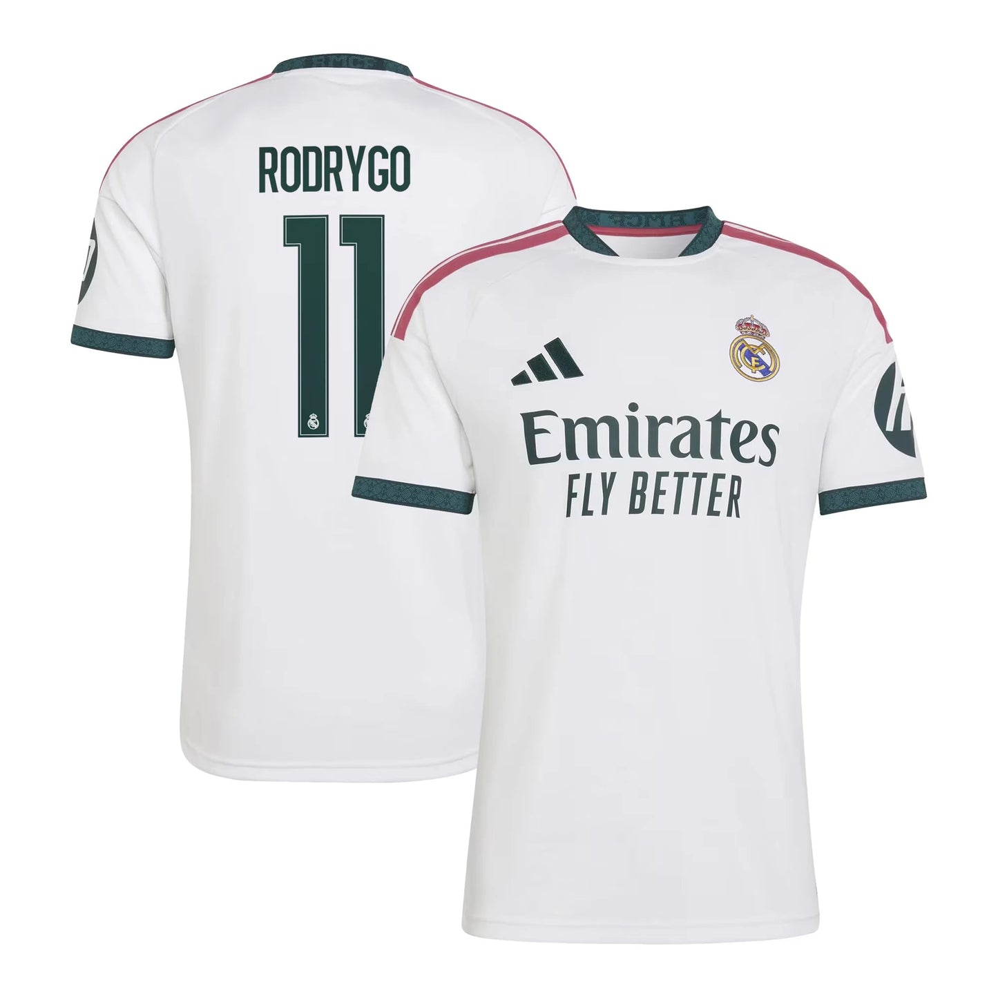 Real Madrid 2026/27 Home Replica Jersey With Rodrygo #11 Printing