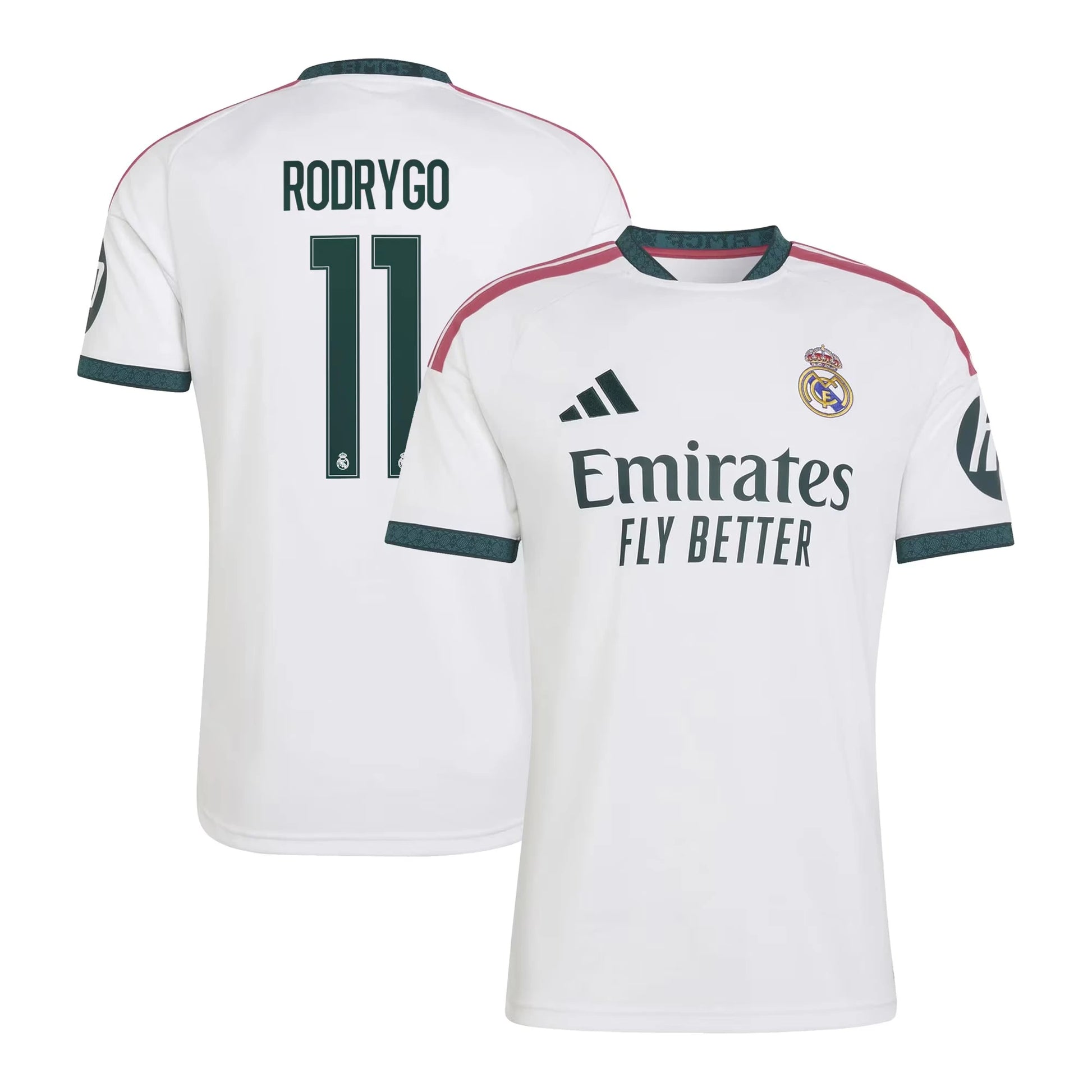 Real Madrid 2026/27 Home Replica Jersey With Rodrygo #11 Printing