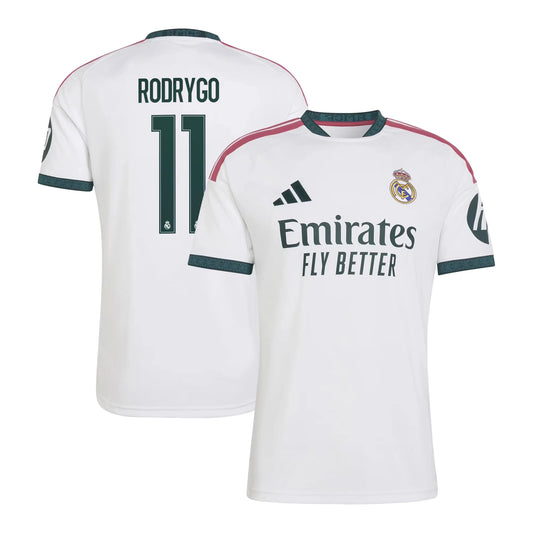 Real Madrid 2026/27 Home Replica Jersey With Rodrygo #11 Printing