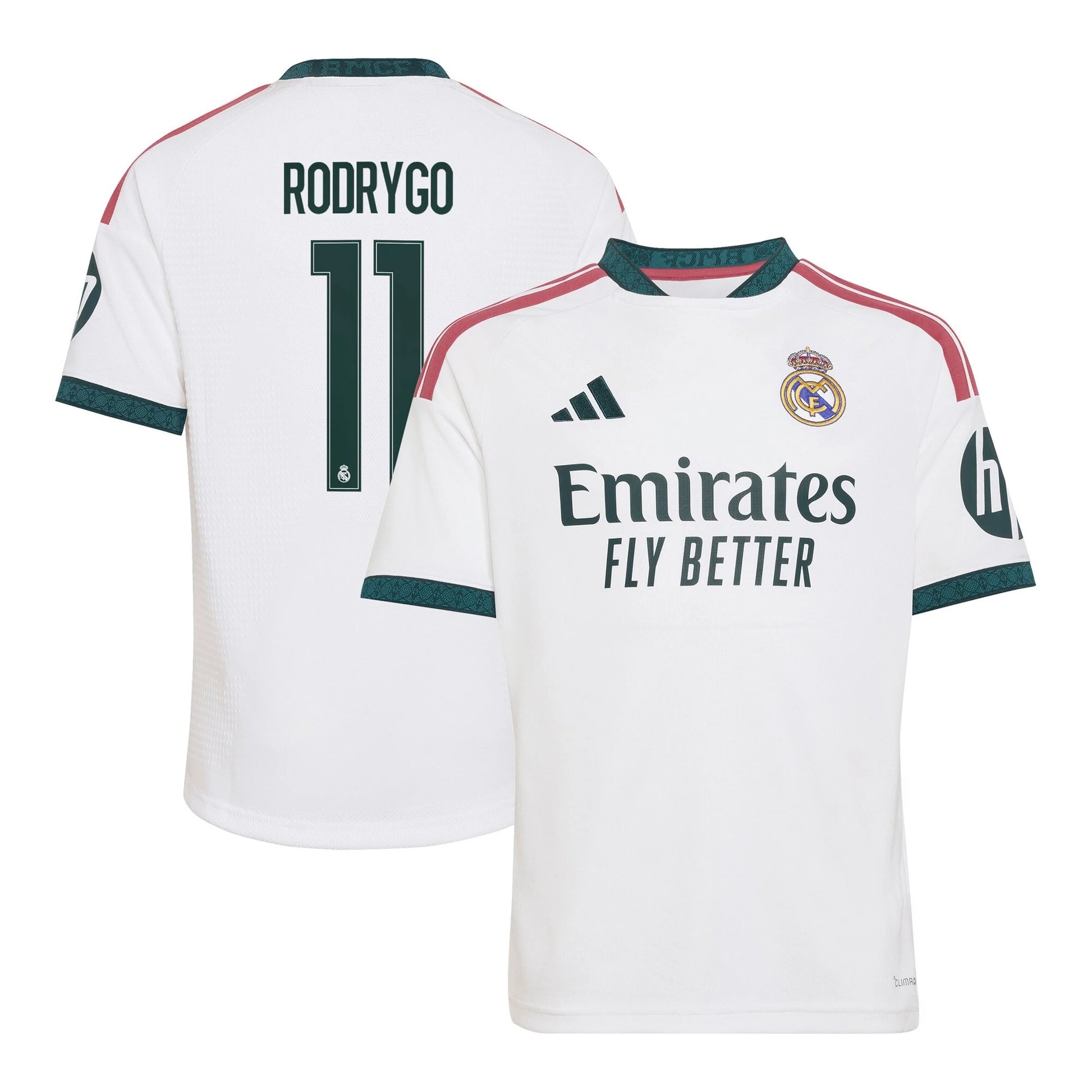 Real Madrid 2026/27 Home Kids Replica Jersey With Rodrygo #11 Printing