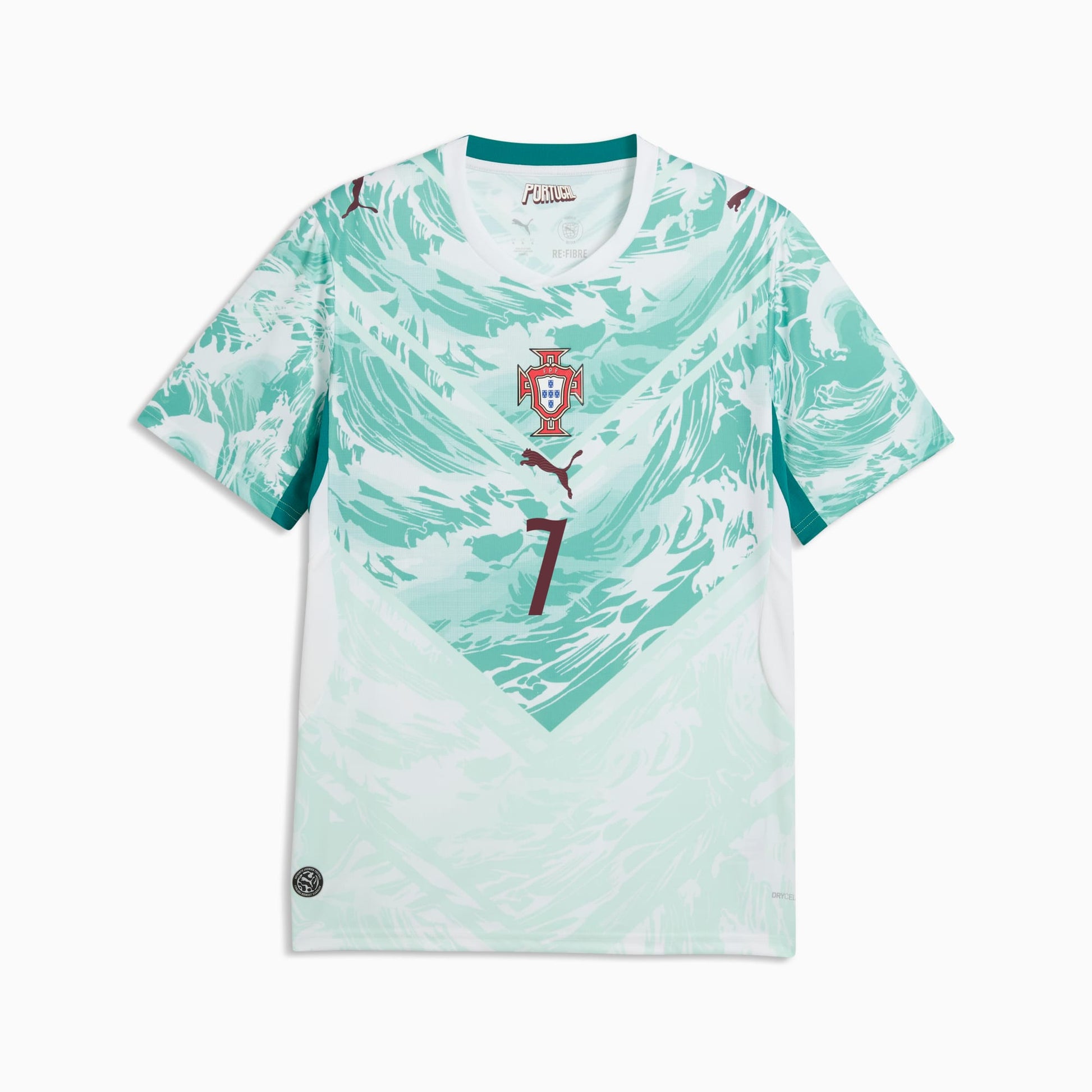 Portugal 2026 World Cup Away Stadium Replica Jersey with Ronaldo #7 printing front view