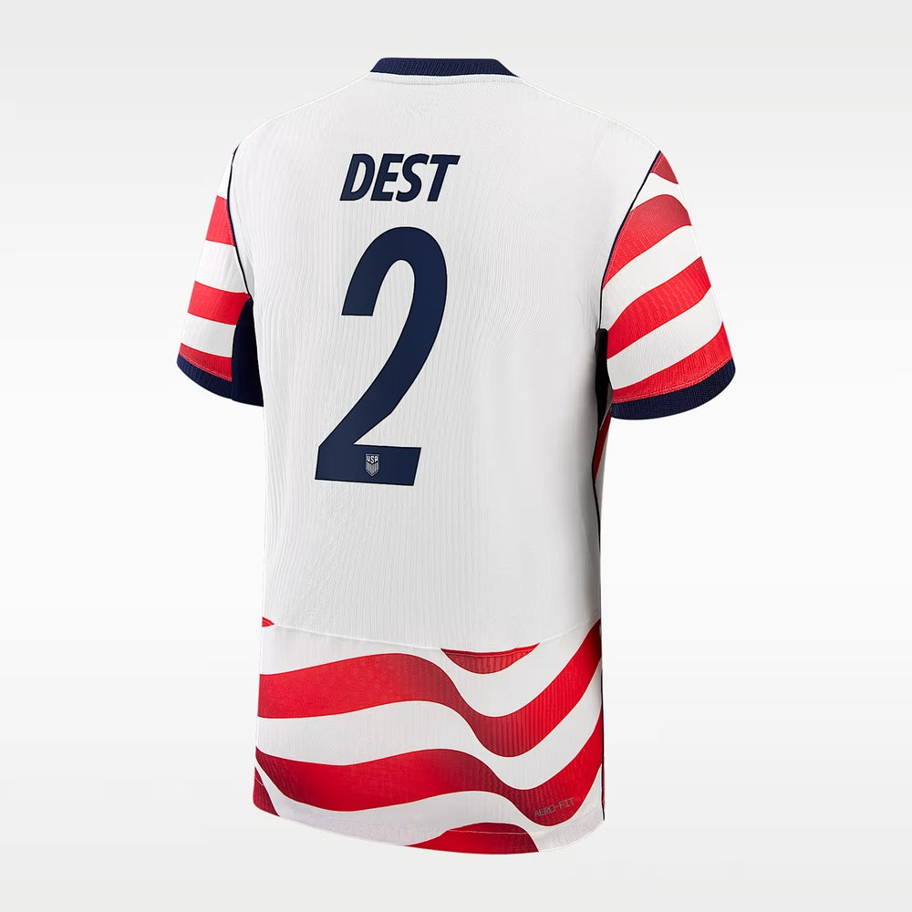 Weston McKennie USMNT 2026 World Cup Home Soccer Jersey - Stadium Replica - Final Third Kit