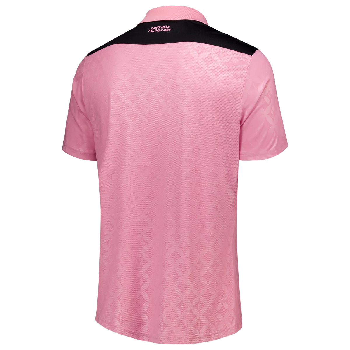 Back view of Sunderland x Elvis Hummel 2026-2027 away pink replica football shirt by Final Third Kit