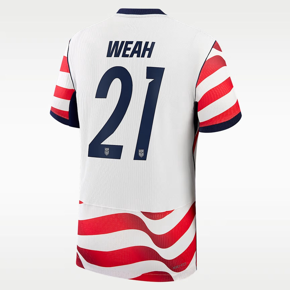 Weston McKennie USMNT 2026 World Cup Home Soccer Jersey - Stadium Replica - Final Third Kit