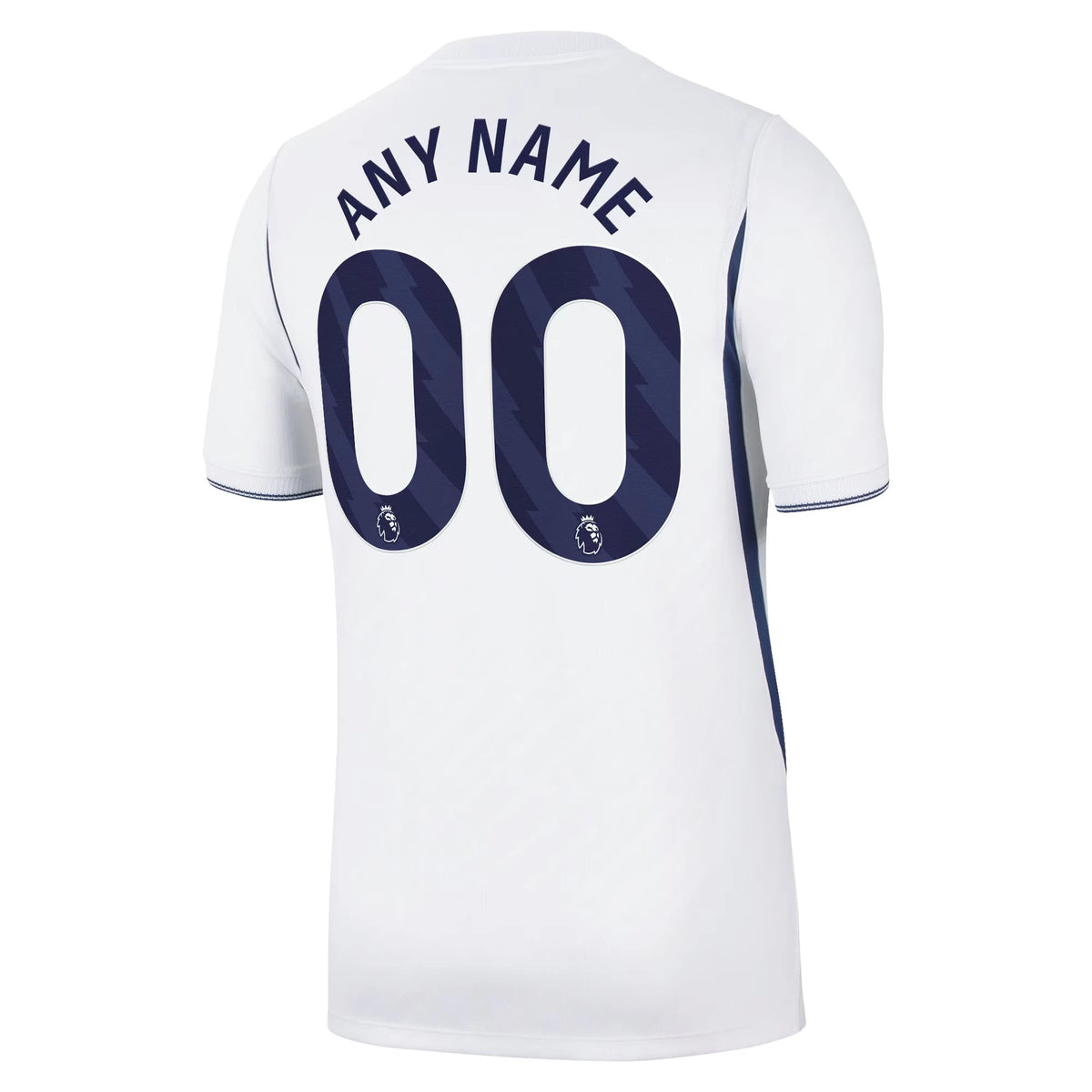 Back view of Tottenham Hotspur 2026-2027 home white stadium replica custom football shirt by Final Third Kit