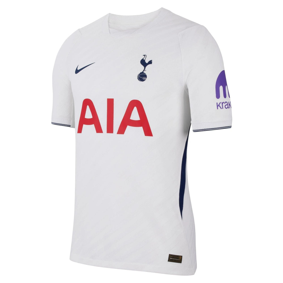Front view of Tottenham Hotspur 2026-2027 home white authentic soccer jersey by Final Third Kit
