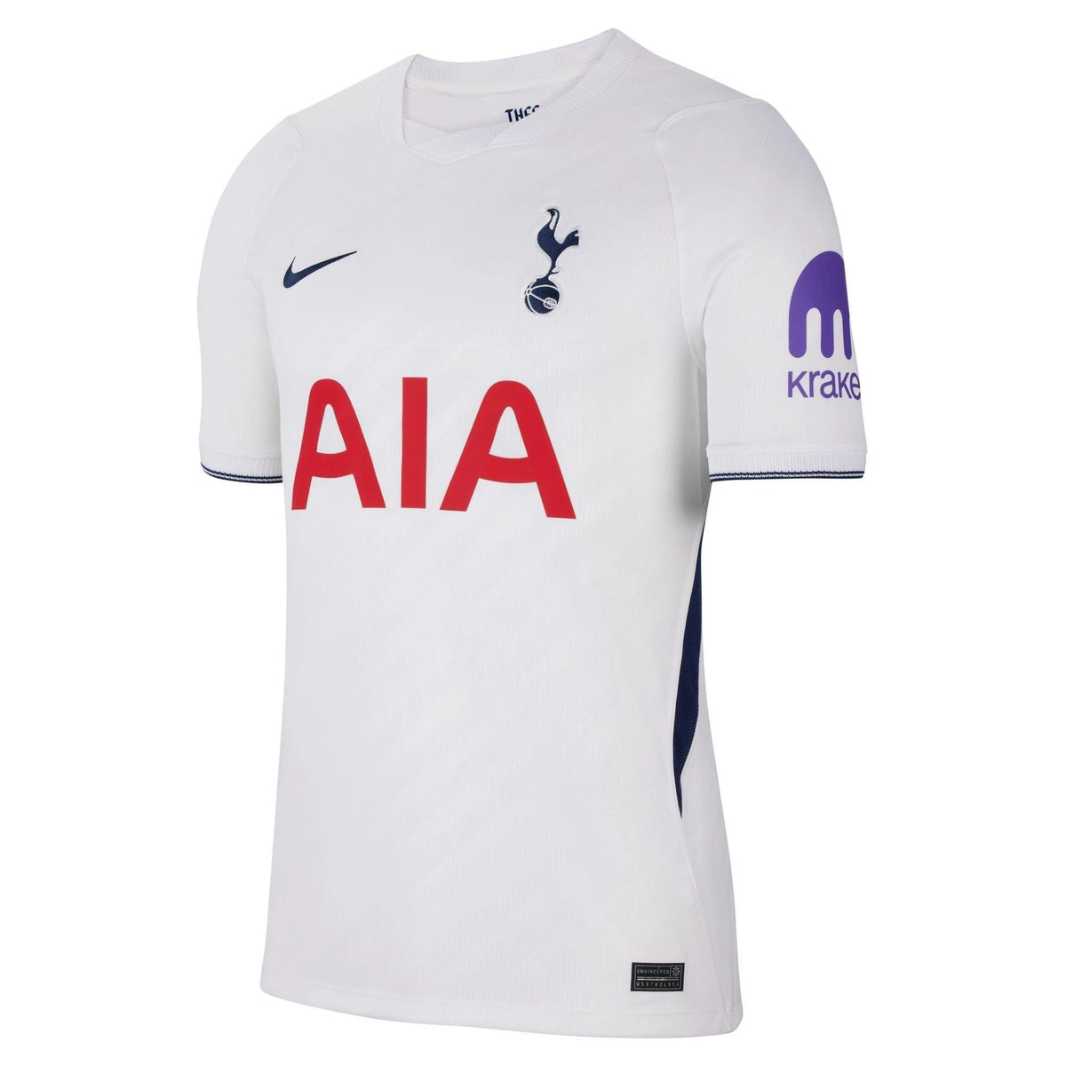 Front view of Tottenham Hotspur 2026-2027 home white stadium replica soccer jersey by Final Third Kit