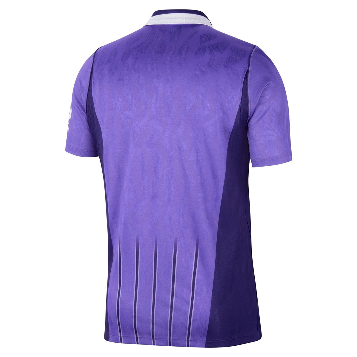 Back view of Tottenham Hotspur 2026-2027 third purple stadium replica football shirt by Final Third Kit