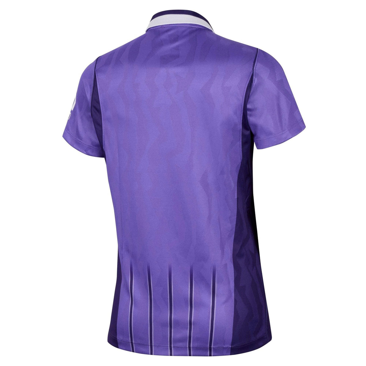 Back view of women's Tottenham Hotspur 2026-2027 third purple stadium replica football shirt by Final Third Kit