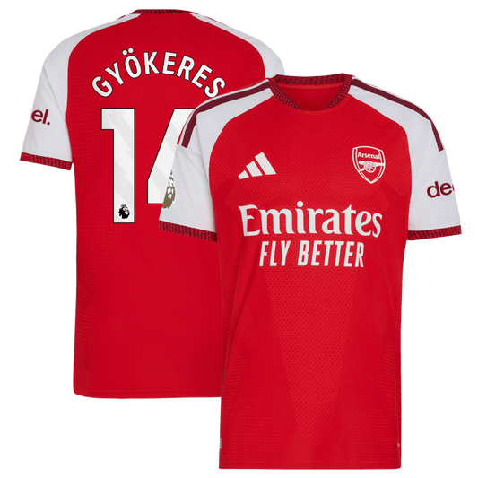 Arsenal 2026/27 Home Match Authentic Jersey - Gyökeres