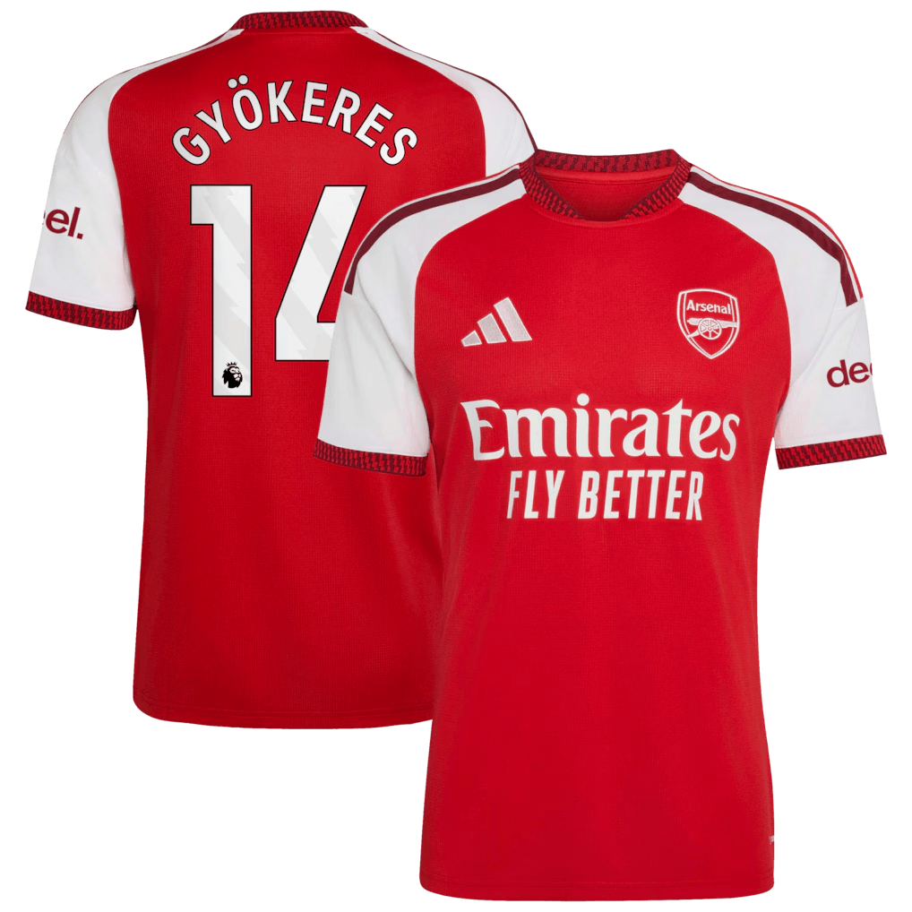 Arsenal 2026/27 Home Stadium Replica Jersey - Gyökeres 14