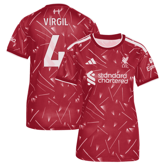 Liverpool 2026/27 Home Women's Stadium Replica Jersey - Van Dijk #4