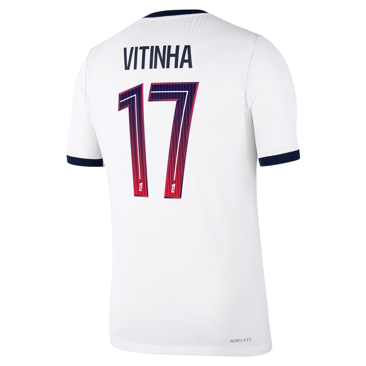Vitinha Paris Saint-Germain 2026/27 Away Match Authentic Custom Jersey - White