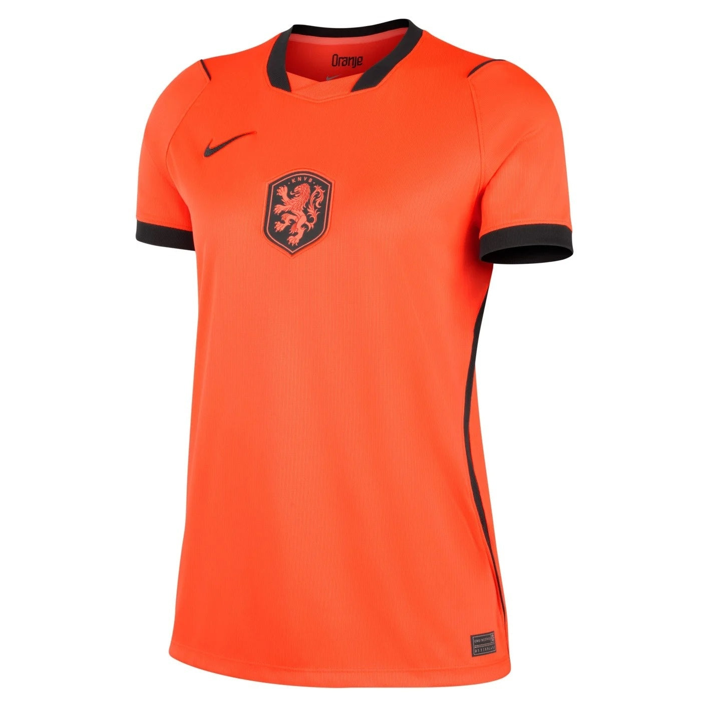 Women's Netherlands 2026 World Cup Home Stadium Replica Jersey front view