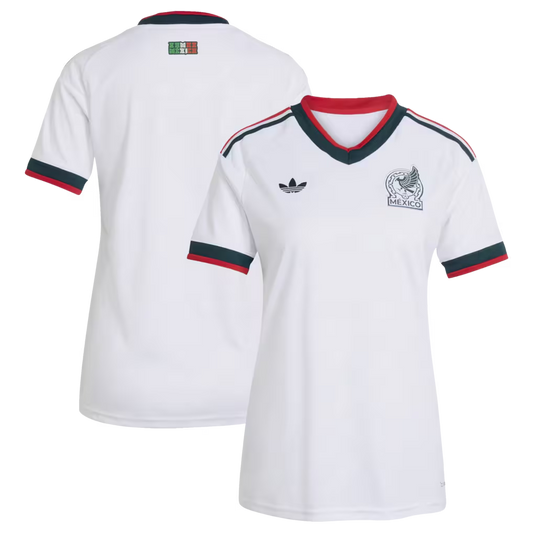womens adidas white mexico national team away replica jersey