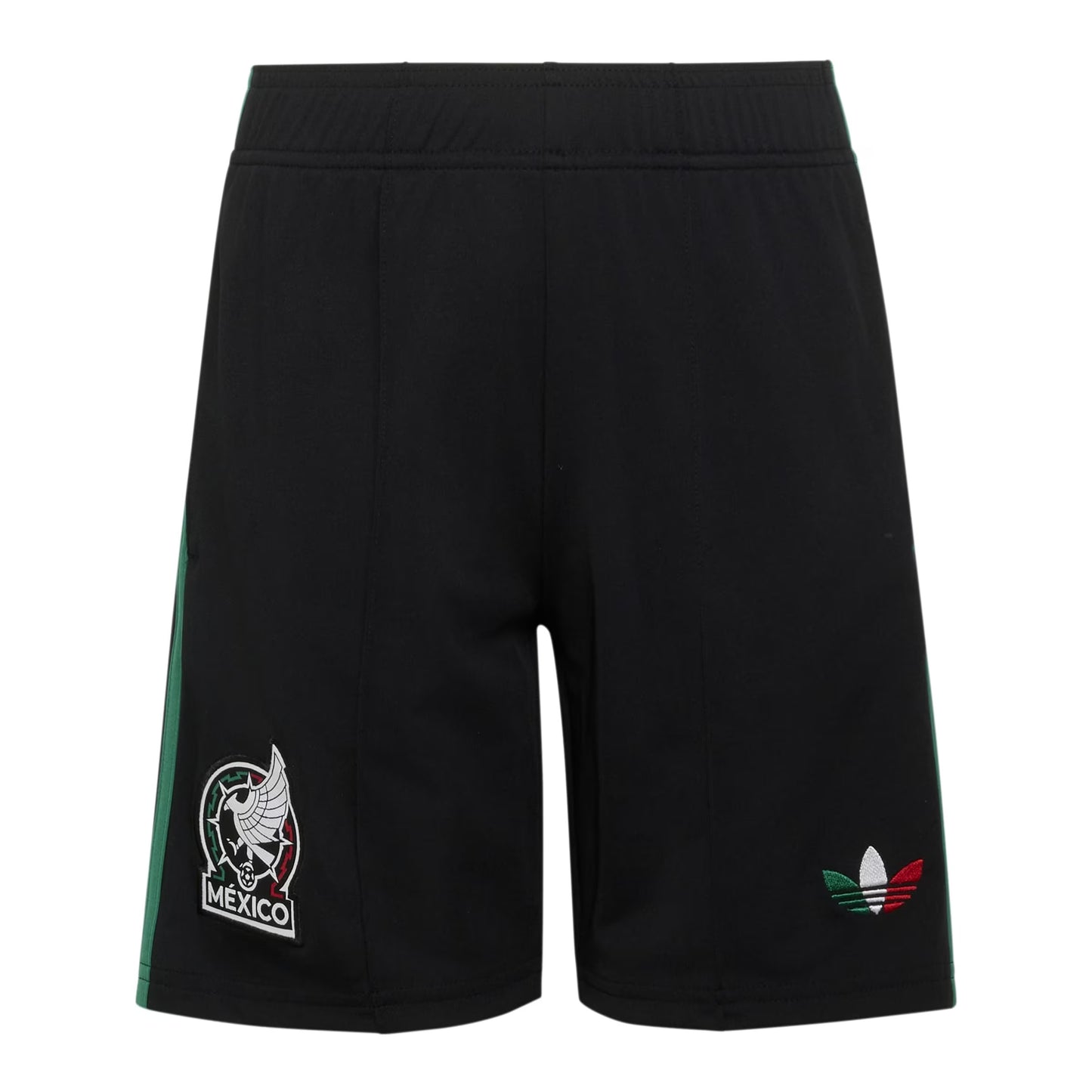 Mexico national team 2026 third black soccer shorts for kids