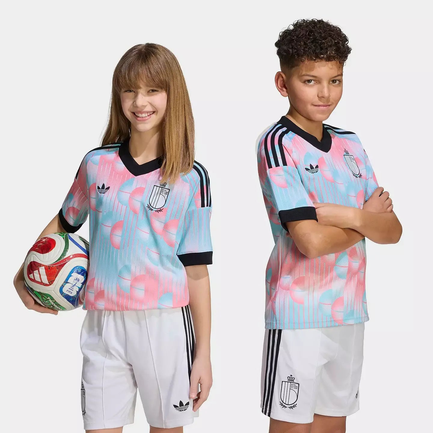 Belgium 2026 World Cup Away Kids Stadium Replica Jersey
